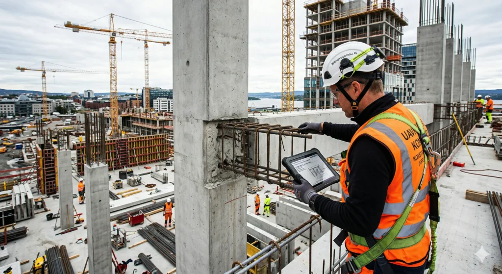 Uavhengig kontroll av bygningsfysikk, konstruksjonssikkerhet, geoteknikk og brannsikkerhet i byggeprosjekt